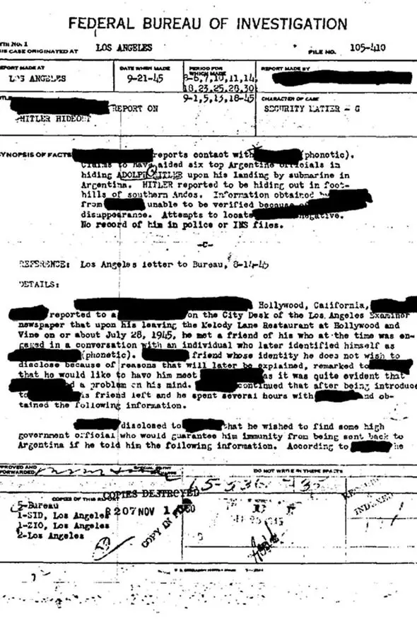 FBI Investigation - Page 1
