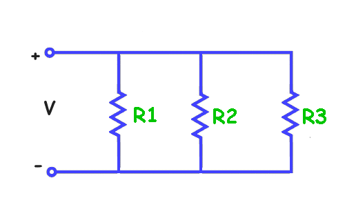 Simple Parallel Resistive Circuit