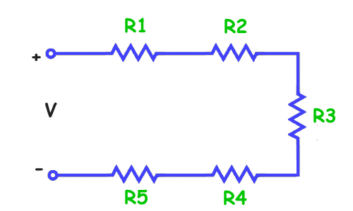 Simple Series Resistive Circuit